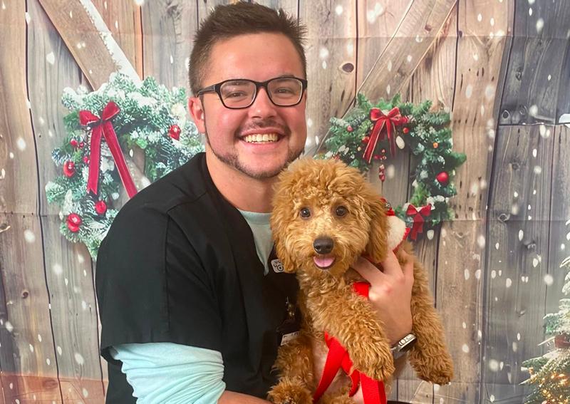 Carousel Slide 22: Logan and Tucker, December 2025