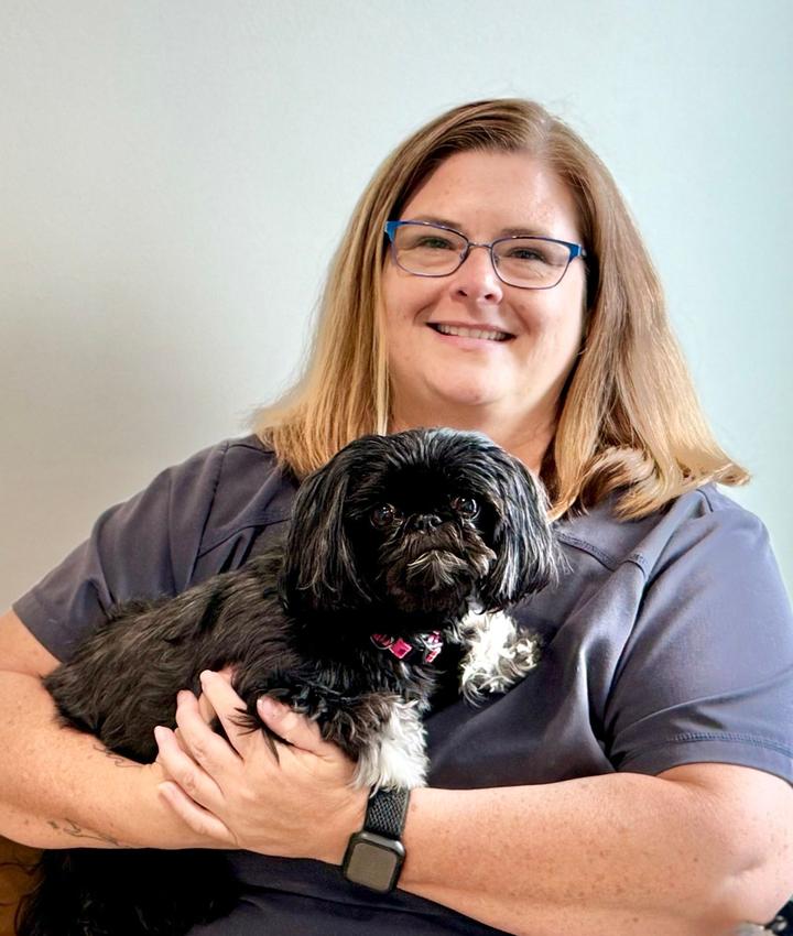 Portrait of Michelle, VRCE - Lead Receptionist, Vet Assistant